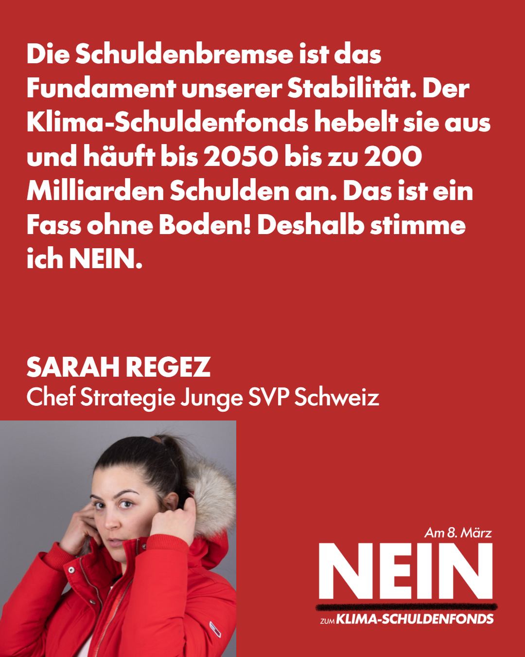 Sarah Regez: 6974b92489b86